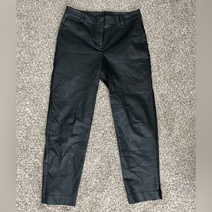 Black Pleather Pants